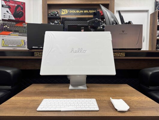 Apple iMac M1 Çip 8GB RAM 256GB SSD macOS 24" 4.5K Retina All In One MGTF3TU/A Gümüş (AÇIK KUTU SIFIR) - Görsel 2