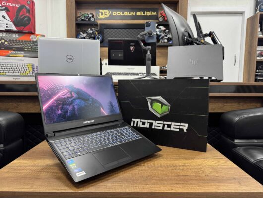 Monster Abra A5 V17.4.4  Intel Core i7 11800H 32GB RAM 1TB SSD W10 RTX 3060 15.6” FHD 144Hz IPS (İKİNCİ EL)