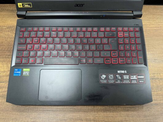 Acer Nitro 5 AN517-54-53AQ Intel Core i5 11400H 32GB RAM 1TB SSD W10 RTX3050 17.3” FHD 144Hz (İKİNCİ EL) - Görsel 2
