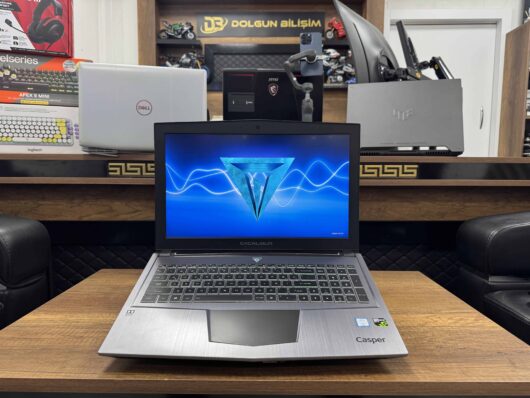 Casper Excalibur G750.7700-B510A Intel Core i7 7700HQ 32GB RAM 256GB + 1TB SSD W10  GTX 1070 15.6” UHD (4K) (İKİNCİ EL)