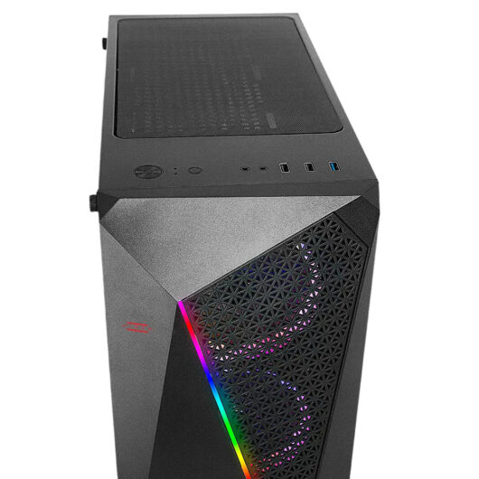 Hiper Lux AMD Ryzen 5 5500 16GB RAM 512GB SSD RTX 3050 FreeDos Gaming PC - Görsel 2