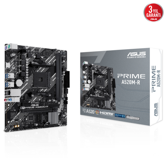 Hiper Lux AMD Ryzen 5 5500 16GB RAM 512GB SSD RTX 3050 FreeDos Gaming PC - Görsel 6