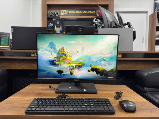 Casper Nirvana All In One PC A600 A60.1155.DV00X-V Intel Core i5 1155G7 32GB RAM 500GB SSD 23.8” FHD (İKİNCİ EL) - Görsel 2
