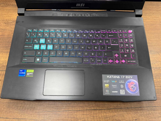 MSI Katana 17 B12VEK-083XTR Intel Core i7 12650H 16GB RAM 1TB SSD RTX4050 17.3” FHD (İKİNCİ EL) - Görsel 2