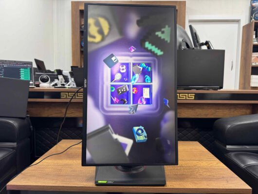 Asus VG258QR 24.5” Full HD 165Hz 0.5ms Pivot Oyuncu Monitörü (İKİNCİ EL) - Görsel 3
