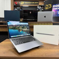 Apple MacBook Air M1 8GB RAM 256GB SSD macOS 13” QHD+ Uzay Grisi MGN63TU/A (İKİNCİ EL)