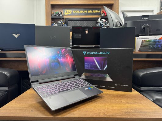 Casper Excalibur G870.1342-BFB0P-B Intel Core i5 13420H 16GB RAM 1TB SSD RTX4060 W11 15.6” FHD 144Hz (İKİNCİ EL)