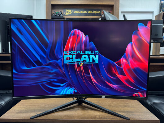 Casper Excalibur M.E315FHD-G 31.5” Full HD 240Hz 1ms Curved Oyuncu Monitörü (İKİNCİ EL) - Görsel 2