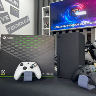 Microsoft Xbox Series X 1 TB SSD Siyah Beyaz Çift Kol Kutulu (İKİNCİ EL)