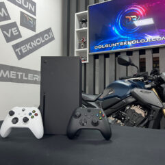 Microsoft Xbox Series X 1 TB SSD Siyah Beyaz Çift Kol Kutusuz (İKİNCİ EL)