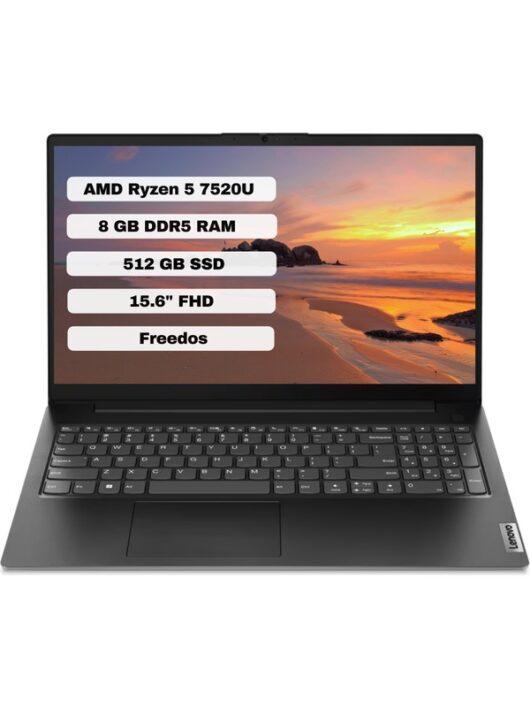 Lenovo V15 G4 AMN AMD Ryzen 5 7520U 8GB 512GB SSD Freedos 15.6" FHD 82YU00QKTX