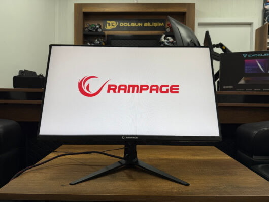 Rampage Cyclops CY25R240 25” 240Hz 1ms BOE VA Full HD HDR Freesync RGB Logo Yansıtma Gaming Monitör (İKİNCİ EL) - Görsel 2