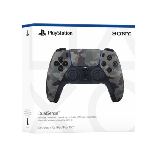 Sony Ps5 Dualsense Controller Gamepad Gri Kamuflaj (Ithalatçı Garantili) - Görsel 5
