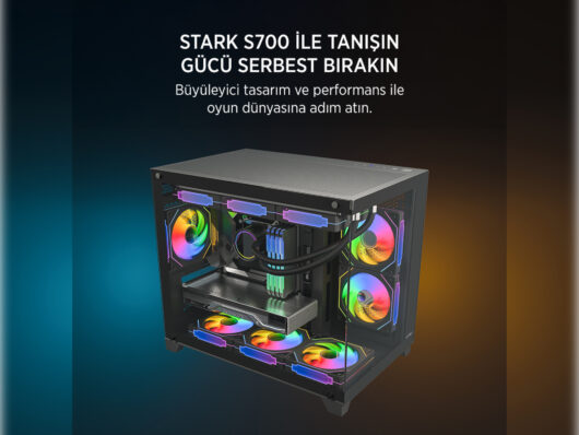 James Donkey Stark S700 Intel Core i5 14400F 16GB RAM 500GB SSD RTX5060 W11 Gaming PC - Görsel 2