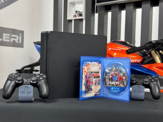 PlayStation 4 Slim 500GB Çift Kol + Far Cry 4 Oyun CD’si (İKİNCİ EL) - Görsel 3