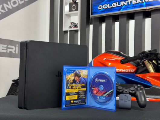 PlayStation 4 Slim 1 TB Tek Kol + Fifa 19 Oyun CD’si (İKİNCİ EL) - Görsel 3