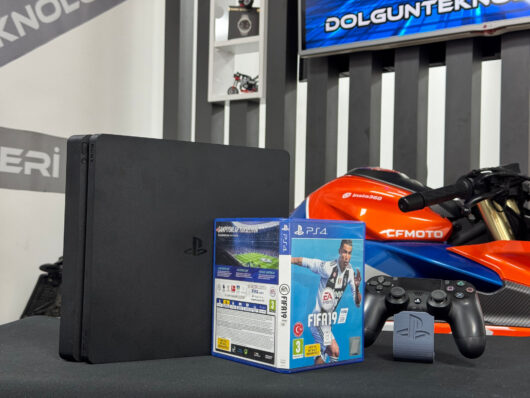 PlayStation 4 Slim 1 TB Tek Kol + Fifa 19 Oyun CD’si (İKİNCİ EL) - Görsel 4