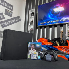 PlayStation 4 Slim 500GB Tek Kol + Fifa 18 Oyun CD’si (İKİNCİ EL)