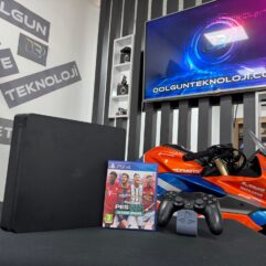 PlayStation 4 Slim 1 TB Tek Kol + Pes 2021 Oyun CD’si (İKİNCİ EL)