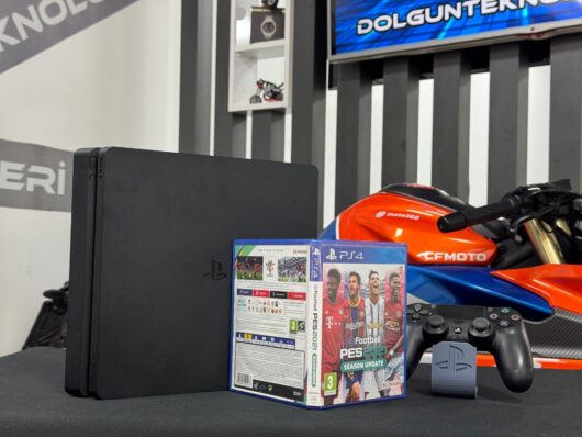 PlayStation 4 Slim 1 TB Tek Kol + Pes 2021 Oyun CD’si (İKİNCİ EL) - Görsel 4