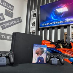 PlayStation 4 Slim 500GB Çift Kol + Fifa 22 Oyun CD’si (İKİNCİ EL)
