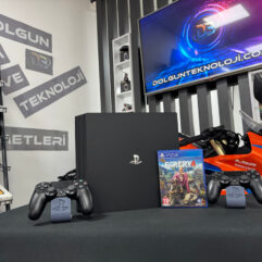 PlayStation 4 Pro 1TB Çift Kol + Far Cry 4 Oyun CD’si (İKİNCİ EL)