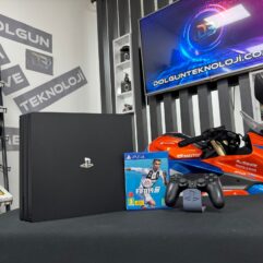 PlayStation 4 Pro 1TB Tek Kol + Fifa 19 Oyun CD’si (İKİNCİ EL)