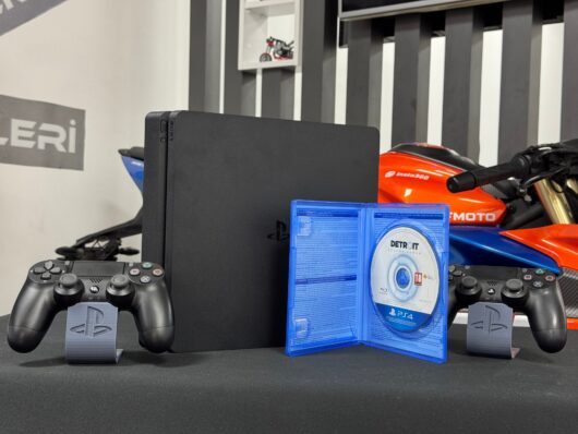 PlayStation 4 Slim 500GB Çift Kol + Detroit Oyun CD’si (İKİNCİ EL) - Görsel 4