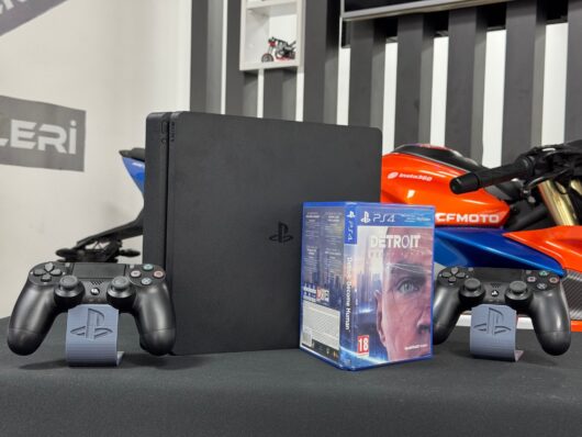 PlayStation 4 Slim 500GB Çift Kol + Detroit Oyun CD’si (İKİNCİ EL) - Görsel 5