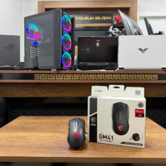 MSI Clutch GM41 LightWeight RGB Şarjlı Makrolu Ergonomik Optik Kablosuz Oyuncu Mouse (İKİNCİ EL)