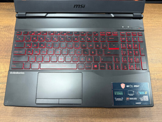 MSI GL65 9SC-042TR Intel Core i7 9750H 16GB RAM 1TB SSD GTX1650 W10 15.6” FHD (İKİNCİ EL) - Görsel 4
