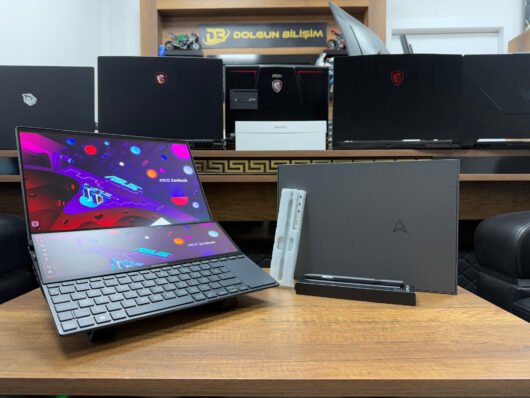 Asus ZenBook Pro 14 Duo OLED UX8402ZA-M3073W Intel Core i5 12500H 16GB RAM 1TB SSD Iris Xe W11 14.5” QHD+ 120Hz (İKİNCİ EL)