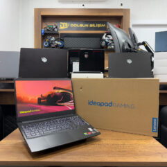 Lenovo Ideapad Gaming 3 15ACH6 AMD Ryzen 5 5600H 8GB RAM 512GB SSD RTX3050 15.6” Full HD W10 120Hz 82K2023WTX (İKİNCİ EL)