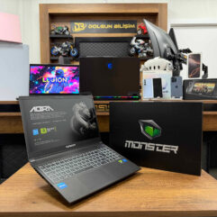Monster Abra A5 V20.4.2 Intel Core i5 12450H 32GB RAM 1TB SSD RTX4050 15.6” FHD 144Hz (İKİNCİ EL)
