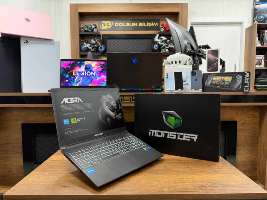 Monster Abra A5 V20.4.2 Intel Core i5 12450H 32GB RAM 1TB SSD RTX4050 15.6” FHD 144Hz (İKİNCİ EL)