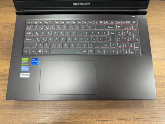 Monster Abra A7 V15.1 Intel Core i7 12700H 16GB 500GB SSD RTX3050 6GB 17.3” FHD 144Hz (İKİNCİ EL) - Görsel 2