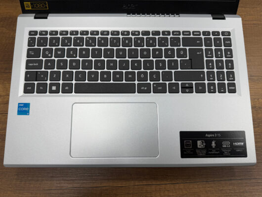 Acer Aspire 3 A315-510P-38X0 Intel Core i3-N305 8GB RAM 512GB SSD RTX3050 15.6” FHD NX.KDHEY.003 (İKİNCİ EL) - Görsel 2