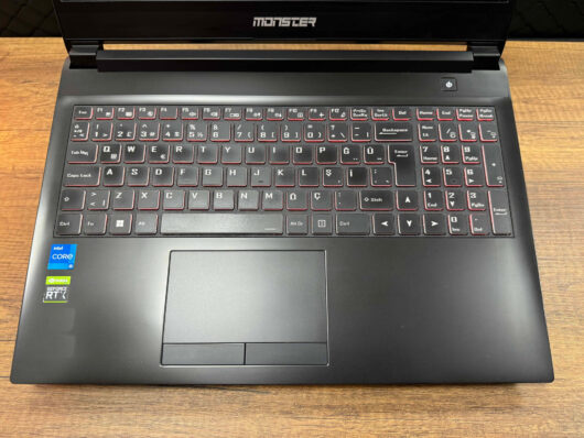 Monster Abra A5 17.2.7 Intel Core i5 11400H 16GB RAM 512GB SSD RTX3050Ti W10 15.6” FHD 144Hz (İKİNCİ EL) - Görsel 2