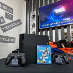 PlayStation 4 Fat 500GB Çift Kol + Fifa 19 Oyun CD’si (İKİNCİ EL)