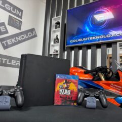 PlayStation 4 Slim 1TB Çift Kol + Mortal Kombat XL Oyun CD’si (İKİNCİ EL)