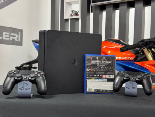 PlayStation 4 Slim 500GB Çift Kol + Mortal Kombat XL Oyun CD’si (İKİNCİ EL) - Görsel 5
