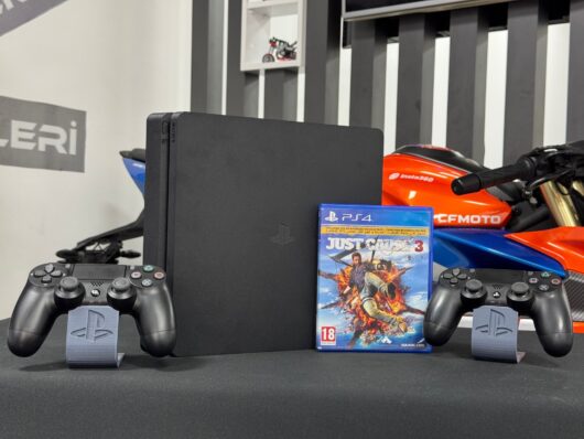 PlayStation 4 Slim 500GB Çift Kol + Just Cause 3 Oyun CD’si (İKİNCİ EL) - Görsel 2