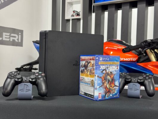 PlayStation 4 Slim 500GB Çift Kol + Just Cause 3 Oyun CD’si (İKİNCİ EL) - Görsel 4