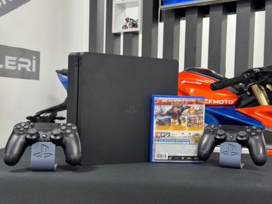 PlayStation 4 Slim 500GB Çift Kol + Just Cause 3 Oyun CD’si (İKİNCİ EL) - Görsel 5