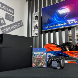 PlayStation 4 Fat 500GB Tek Kol + Far Cry 4 Oyun CD’si (İKİNCİ EL)