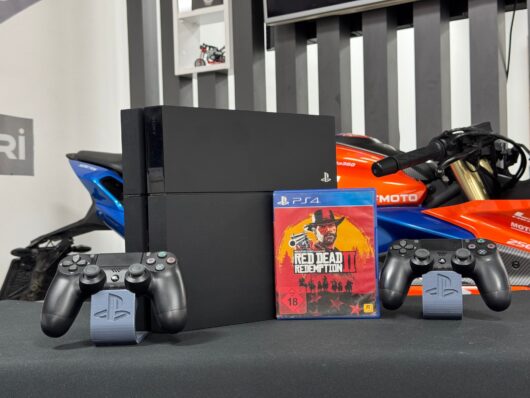 PlayStation 4 Fat 500GB Çift Kol + Red Dead Redemption 2 (RDR 2) Oyun CD’si (İKİNCİ EL) - Görsel 2