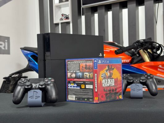 PlayStation 4 Fat 500GB Çift Kol + Red Dead Redemption 2 (RDR 2) Oyun CD’si (İKİNCİ EL) - Görsel 4