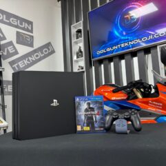 PlayStation 4 Pro 1TB Tek Kol + Uncharted 4 Oyun CD’si (İKİNCİ EL)