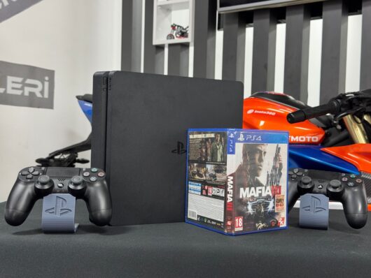 PlayStation 4 Slim 500GB Çift Kol + Mafia 3 Oyun CD’si (İKİNCİ EL) - Görsel 4