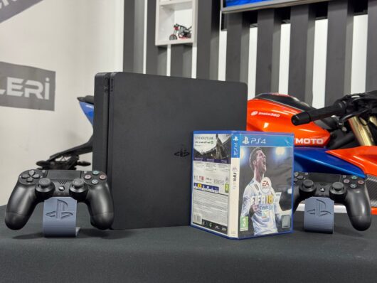 PlayStation 4 Slim 500GB Çift Kol + Fifa 18 Oyun CD’si (İKİNCİ EL) - Görsel 4